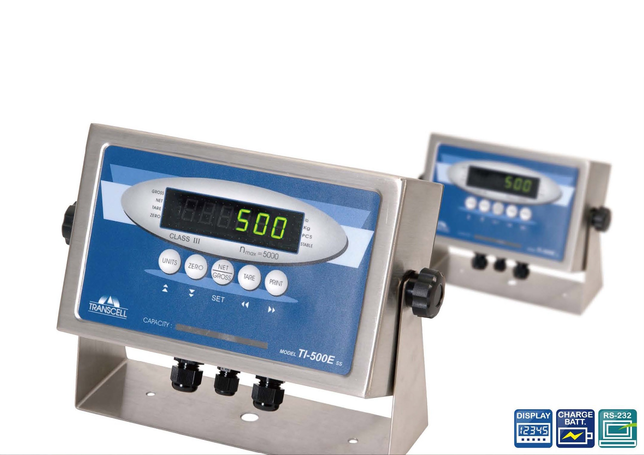 美國 Transcell TI-500ESS 稱重顯示儀表