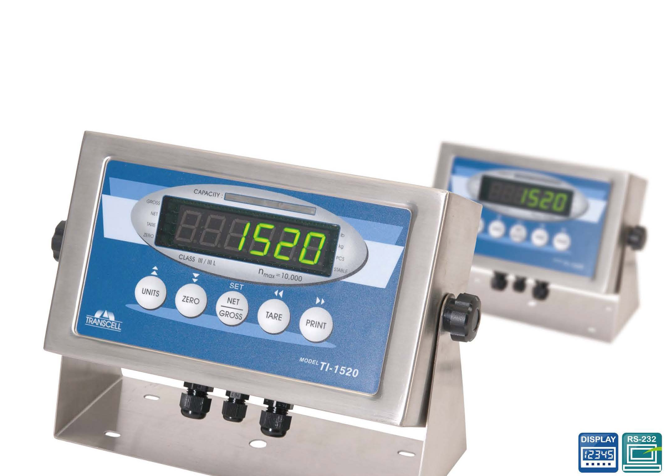 美國 Transcell TI-1520 稱重顯示儀表
